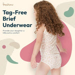 Feathers USA Girls Underwear with Super Soft Cotton for Kids by Feathers USA at Everetts Place