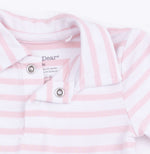 Football Dot and Stripe - Long Sleeve Tennis Bodysuit Dress by Angel Dear