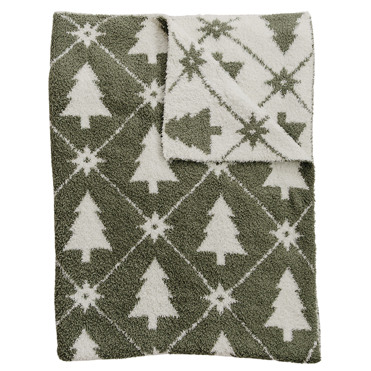 Pines Plush Blanket by Mebie Baby