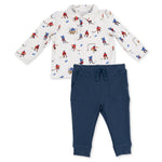 Hockey Players - Long Sleeve Polo and Jogger by Angel Dear
