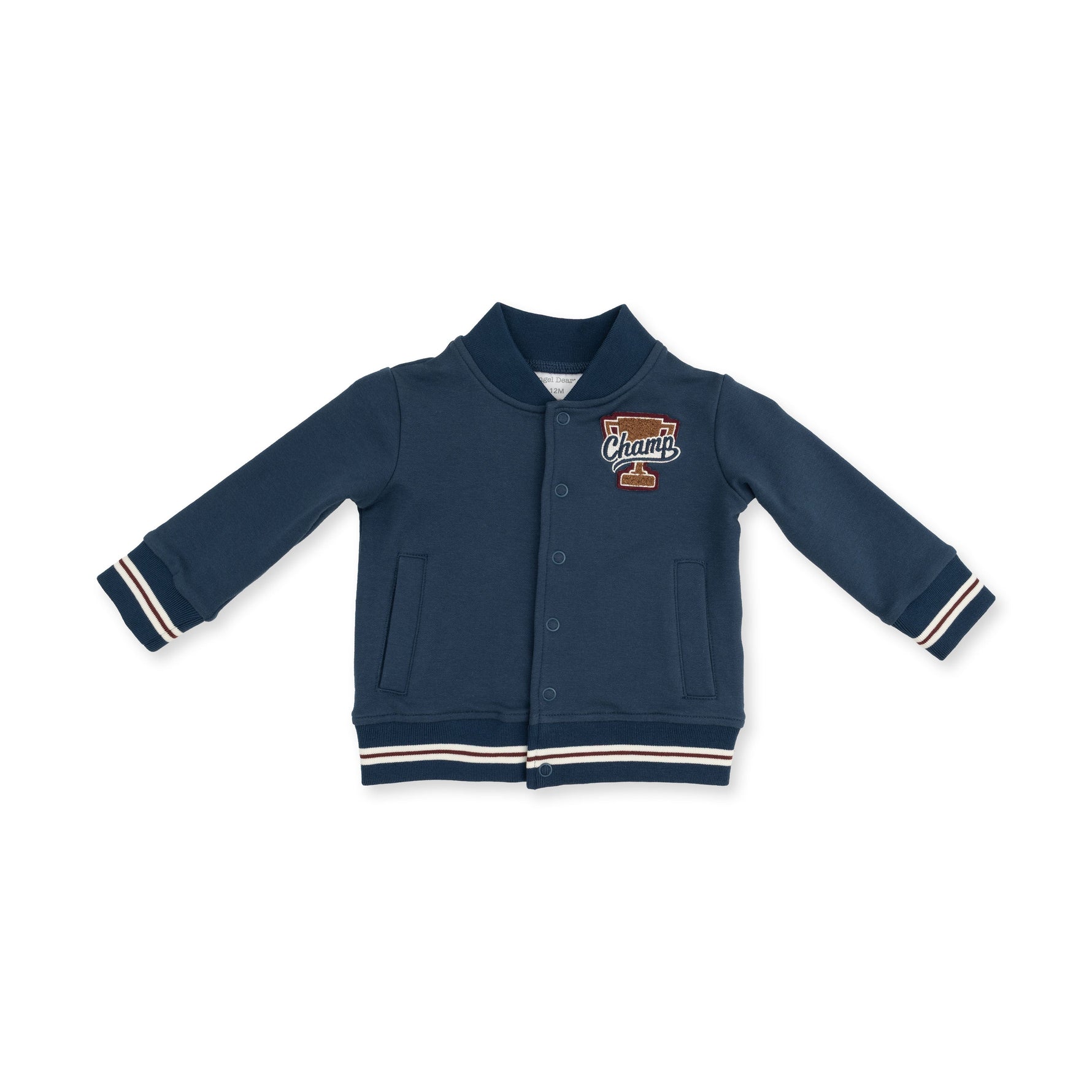 Varsity French Terry - Letterman Jacket by Angel Dear (view 2 of 5)