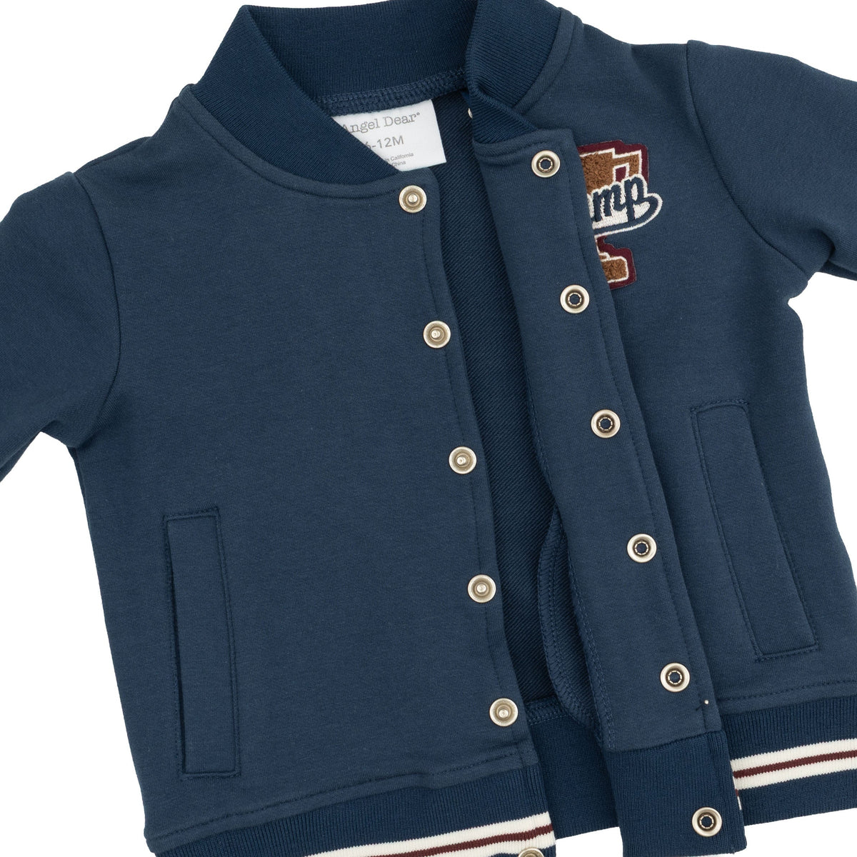 Varsity French Terry - Letterman Jacket by Angel Dear (view 4 of 5)
