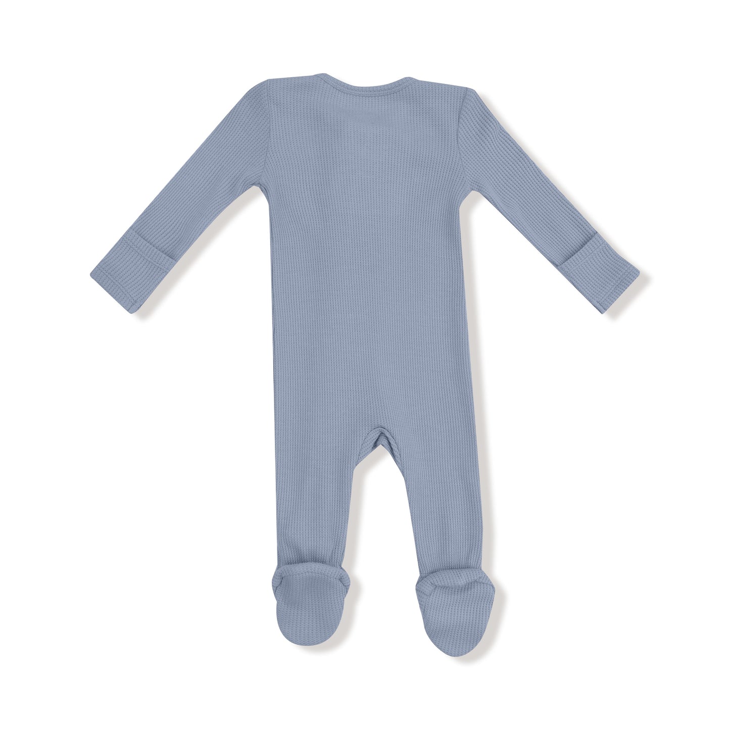 Angel Dear 2 Way Zipper Footie Cozy Soft Waffle Prints