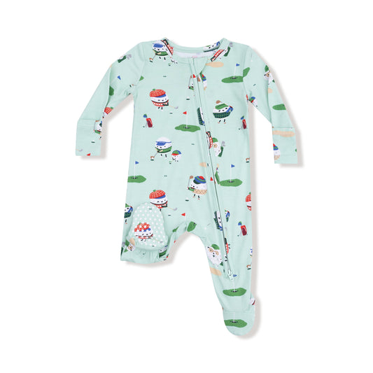 Angel Dear 2 Way Zipper Footie Soft Bamboo Fabric Premium