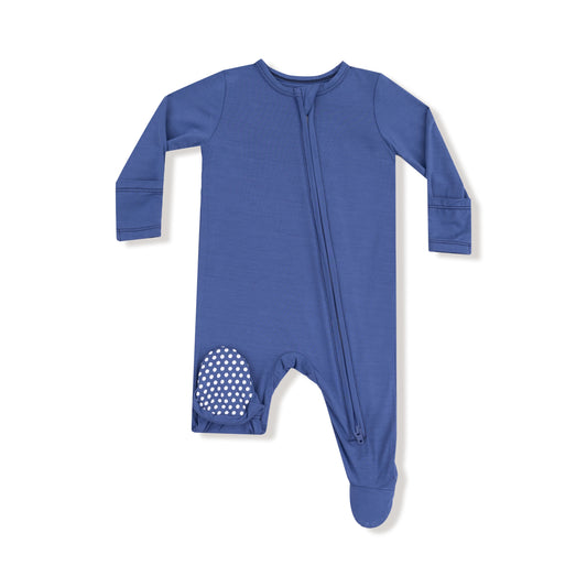 Angel Dear 2 Way Zipper Footie Soft Bamboo With Cuffs