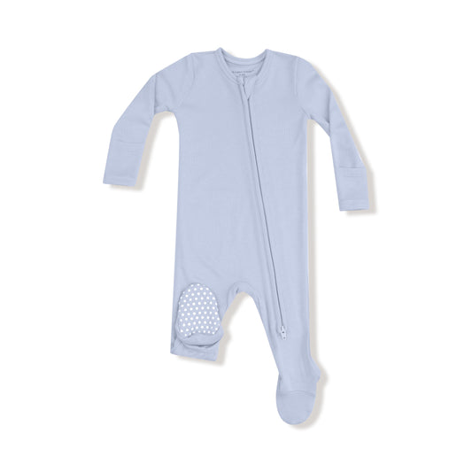 Angel Dear 2 Way Zipper Footie Soft Modal For Babies