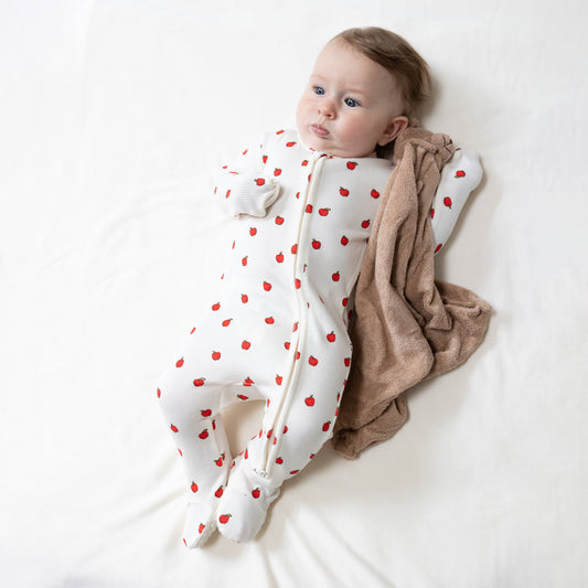 Angel Dear 2 Way Zipper Footie With Fold Over Cuffs