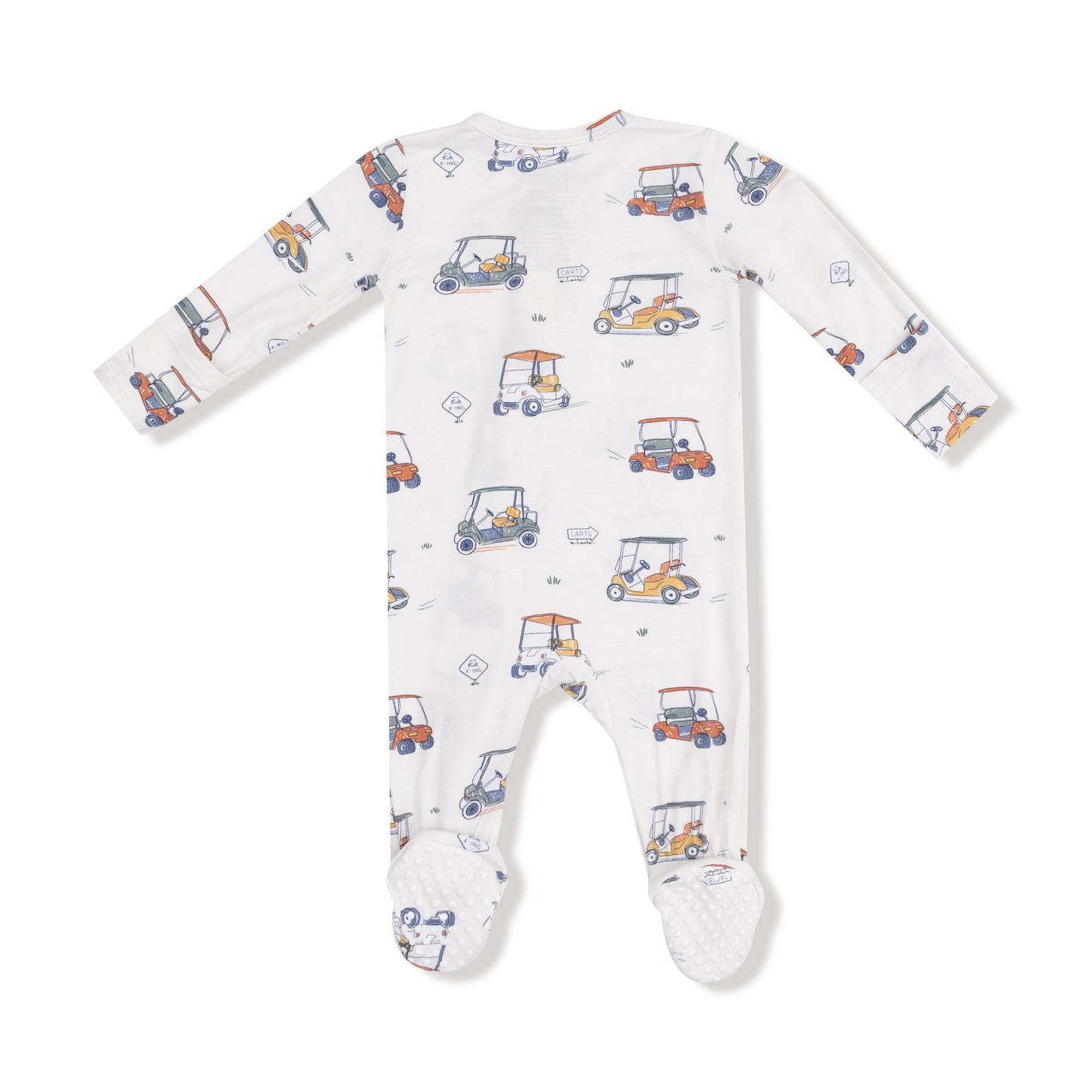 Angel Dear 2 Way Zipper Footie Soft Bamboo Babywear
