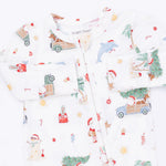 Beach Christmas - 2 Way Zipper Footie by Angel Dear