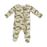 Viscose from Bamboo 2-Way Zipper Footie - Camo by Angel Dear (view 2 of 4)