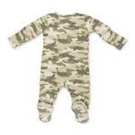 Viscose from Bamboo 2-Way Zipper Footie - Camo by Angel Dear (view 3 of 4)