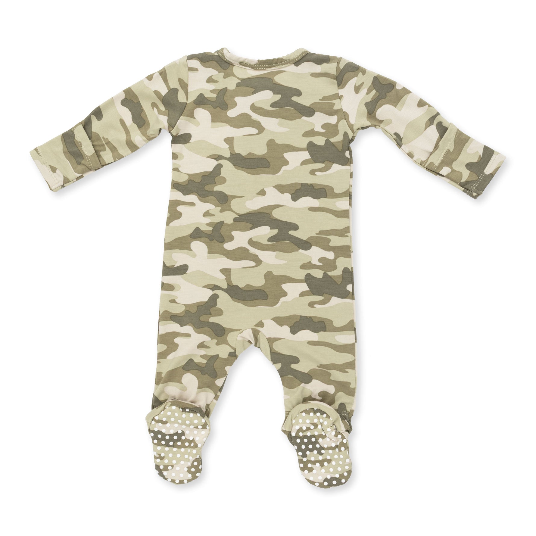 Viscose from Bamboo 2-Way Zipper Footie - Camo by Angel Dear (view 3 of 4)