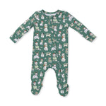 Christmas Dogs Uni - 2 Way Zipper Footie by Angel Dear