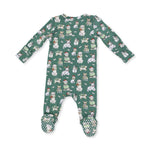 Christmas Dogs Uni - 2 Way Zipper Footie by Angel Dear