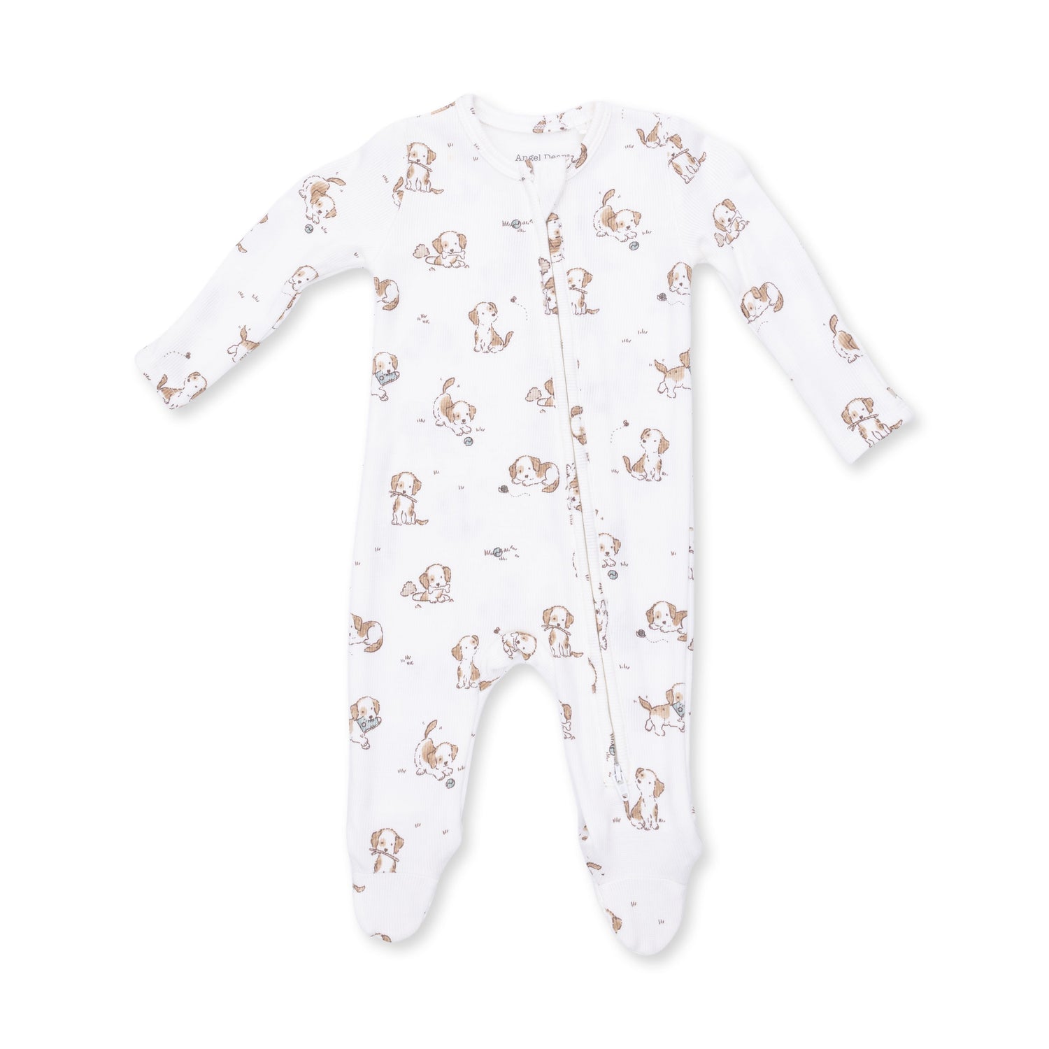 Explorer Puppy Blue - 2 Way Zipper Footie by Angel Dear (view 2 of 5)