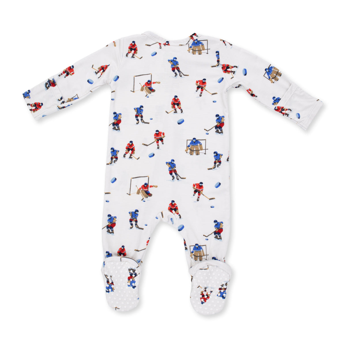 Hockey Players - 2 Way Zipper Footie by Angel Dear
