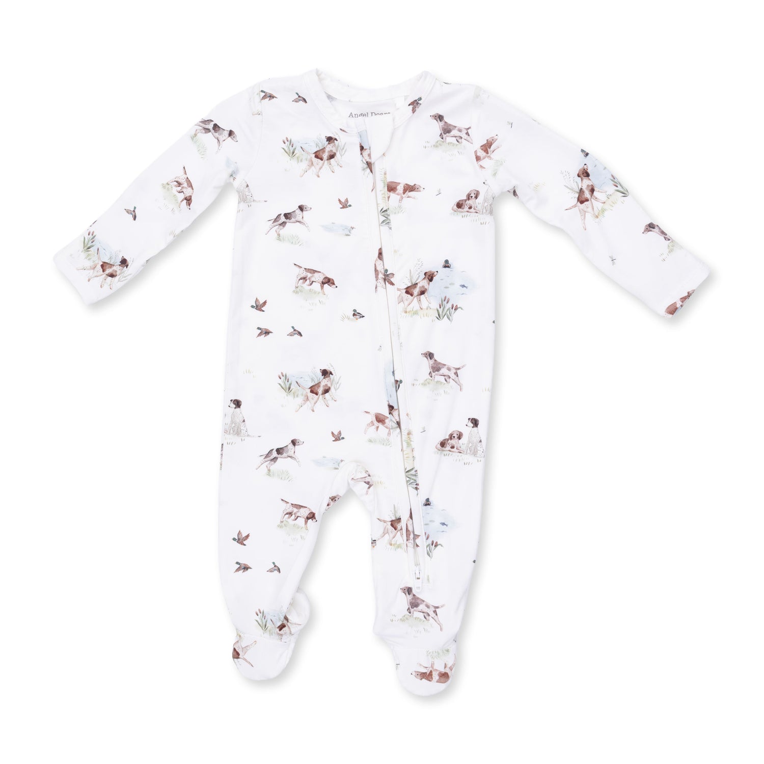 Pointer Pups and Duck Buddies - 2 Way Zipper Footie by Angel Dear (view 2 of 4)