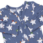 Sports All Stars Glow in the Dark - 2 Way Zipper Footie by Angel Dear (view 4 of 4)