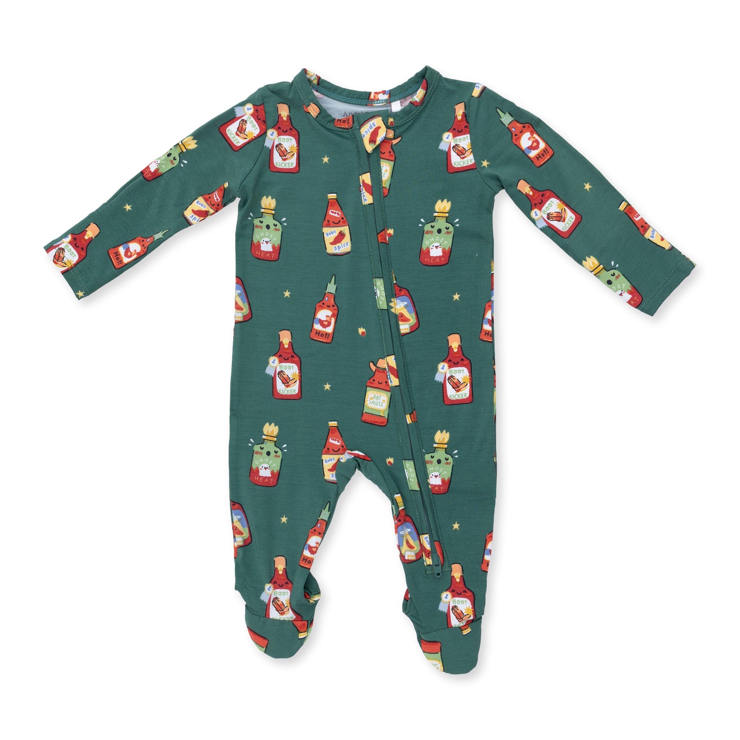 Spice Spice Baby - 2 Way Zipper Footie by Angel Dear (view 2 of 4)