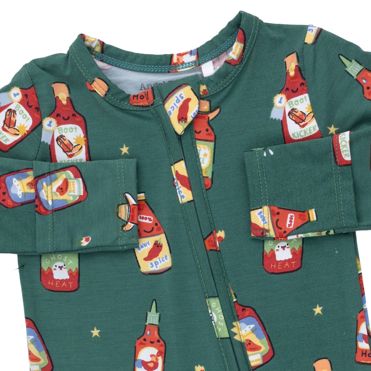 Spice Spice Baby - 2 Way Zipper Footie by Angel Dear (view 4 of 4)