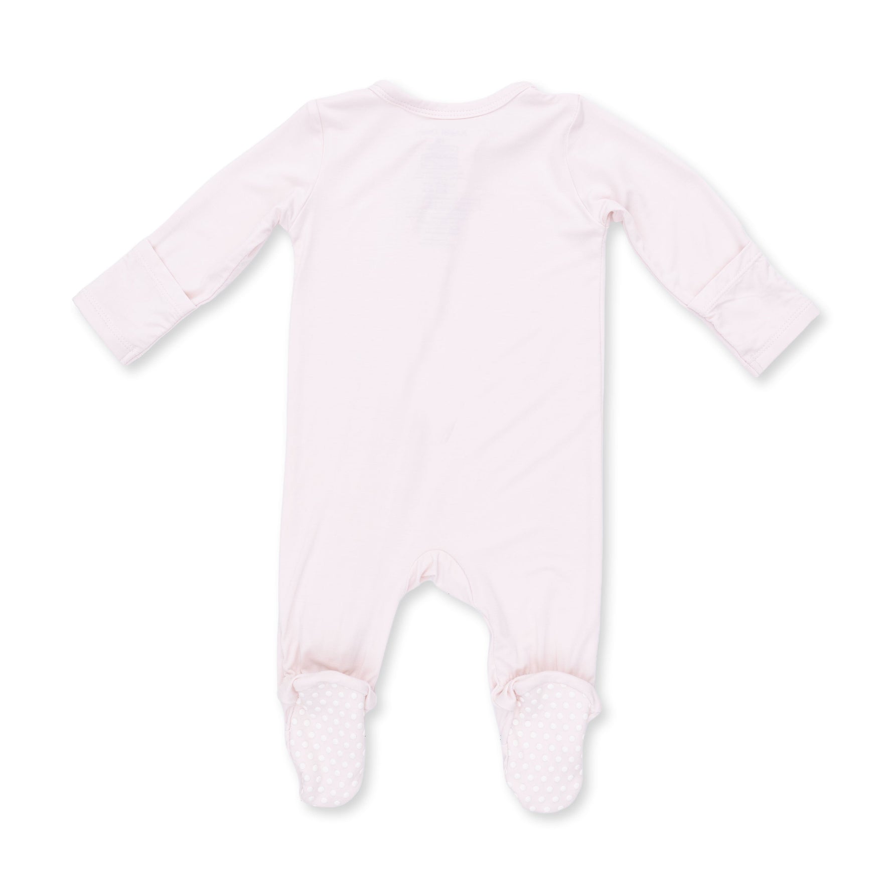 Solid Mauve Morn - 2 Way Zipper Footie by Angel Dear