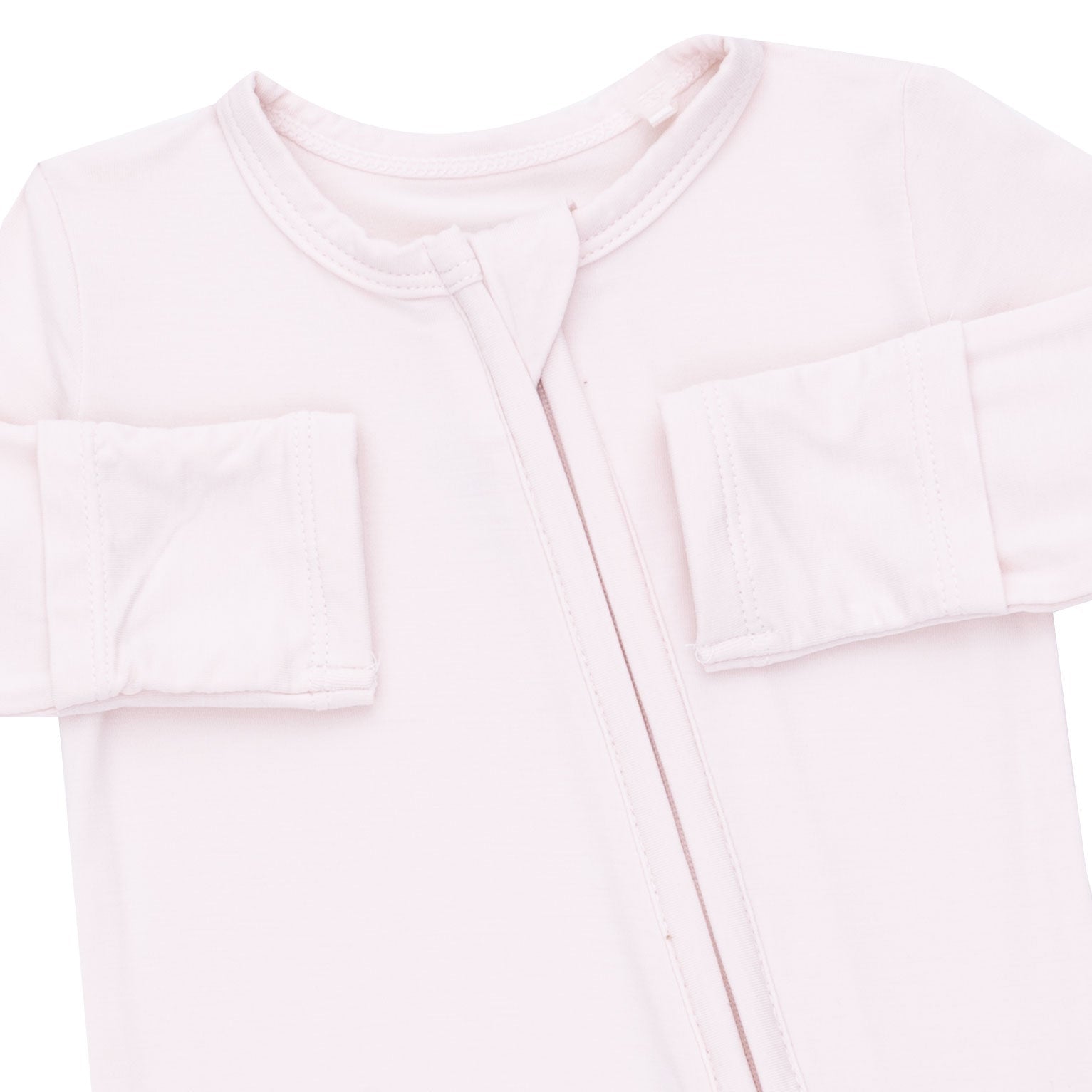 Solid Mauve Morn - 2 Way Zipper Footie by Angel Dear