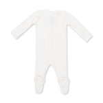Solid Snow White - 2 Way Zipper Footie by Angel Dear