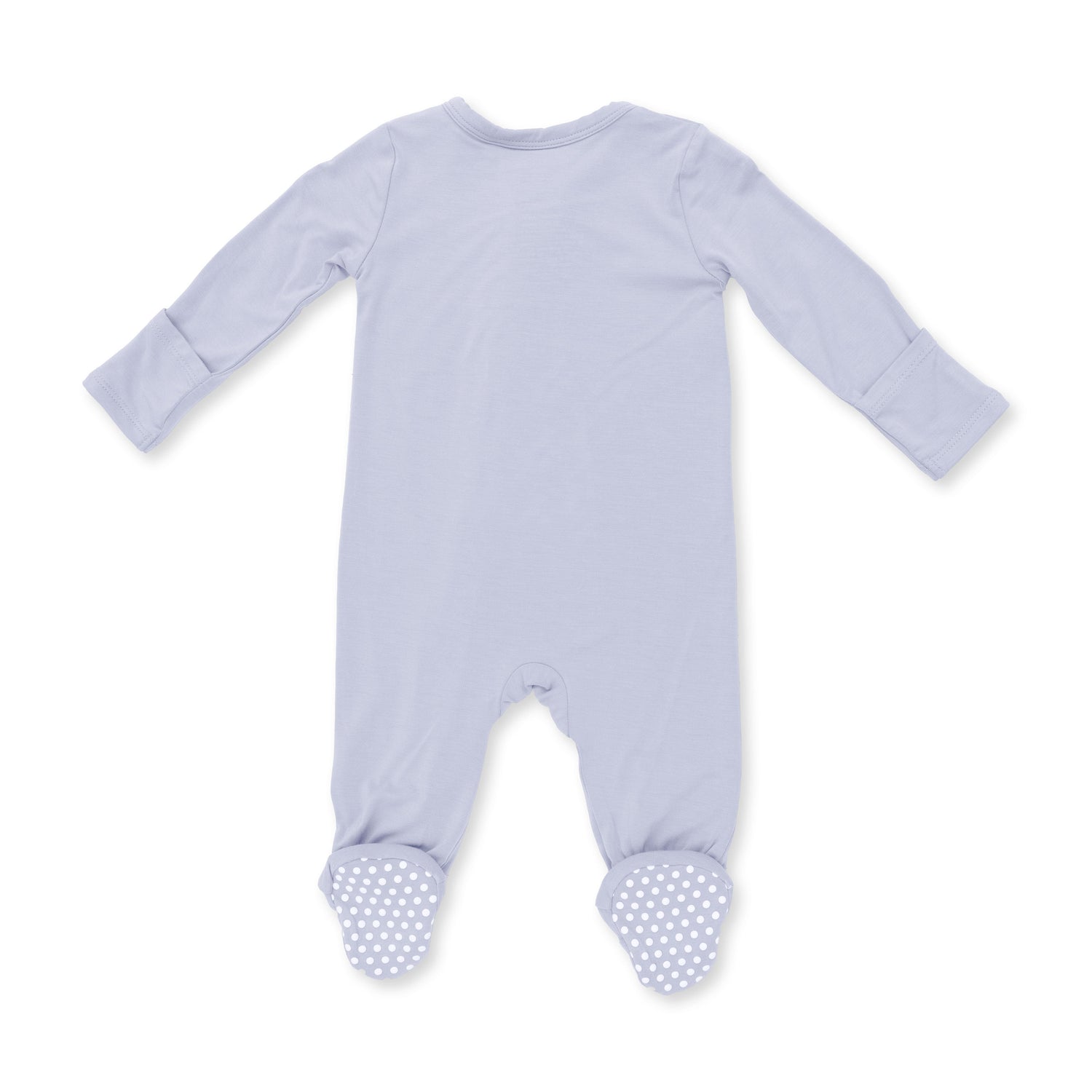 Solid Secret Spaces - 2 Way Zipper Footie