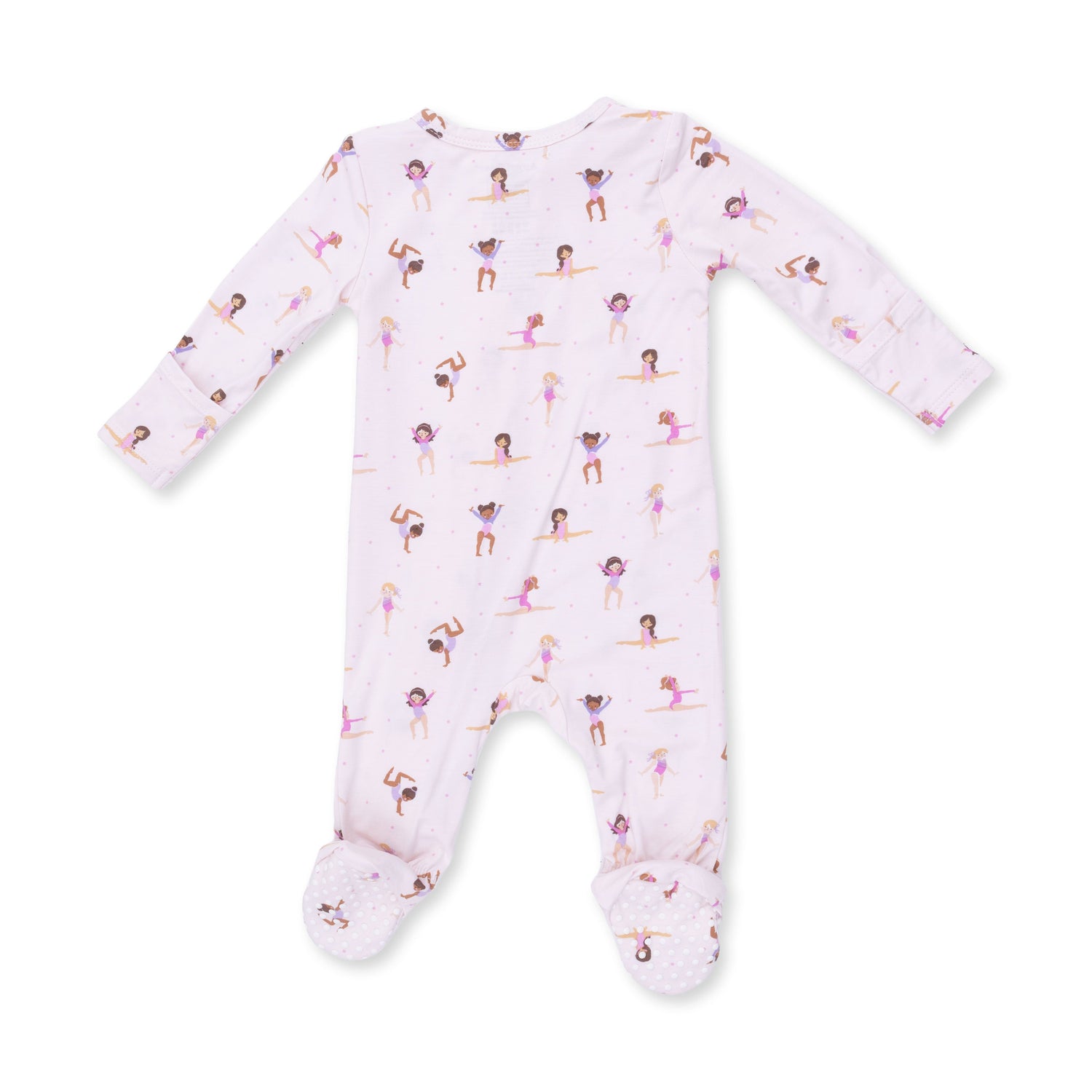 Tiny Tumblers - 2 Way Zipper Footie by Angel Dear (view 2 of 3)