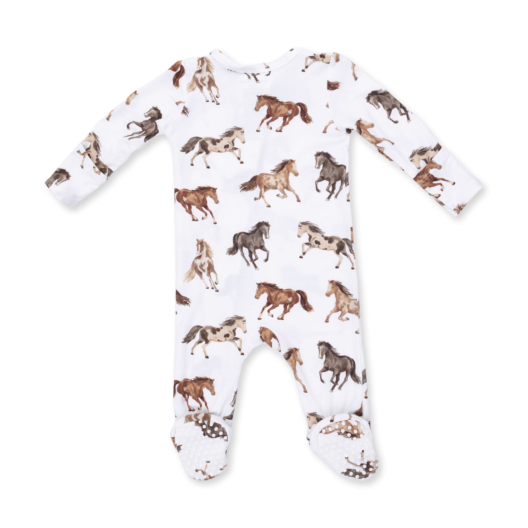 Wild Horses - 2 Way Zipper Footie by Angel Dear (view 2 of 3)