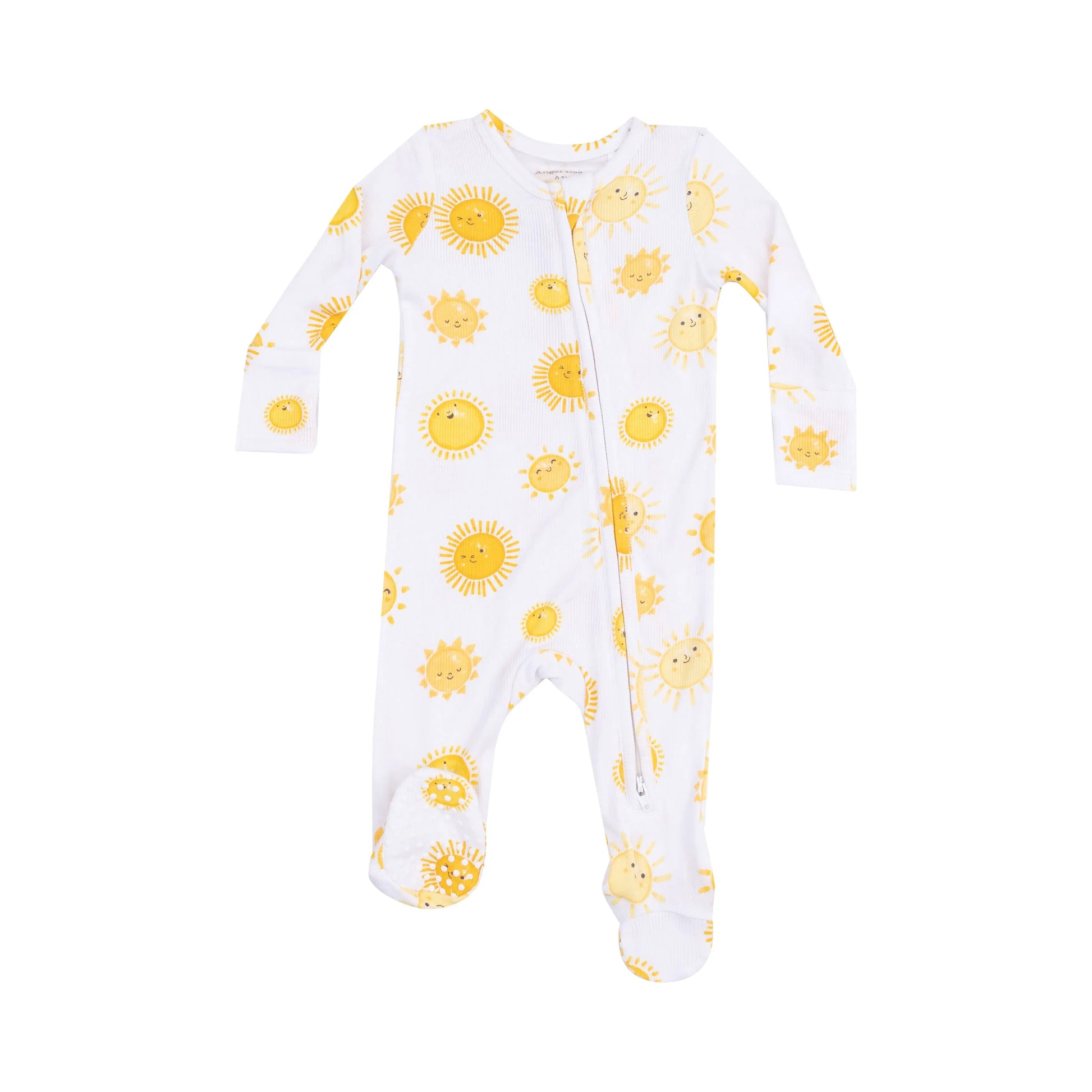 2 Way Zipper Footie Happy Suns by Angel Dear.