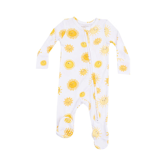 2 Way Zipper Footie Happy Suns by Angel Dear.