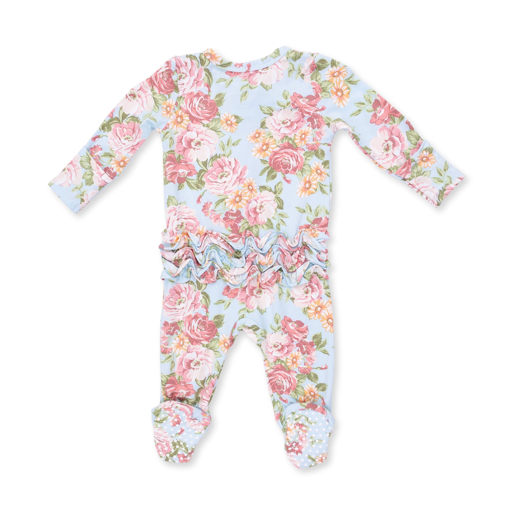 Viscose from Bamboo Footie - Angeline Floral by Angel Dear (view 3 of 4)