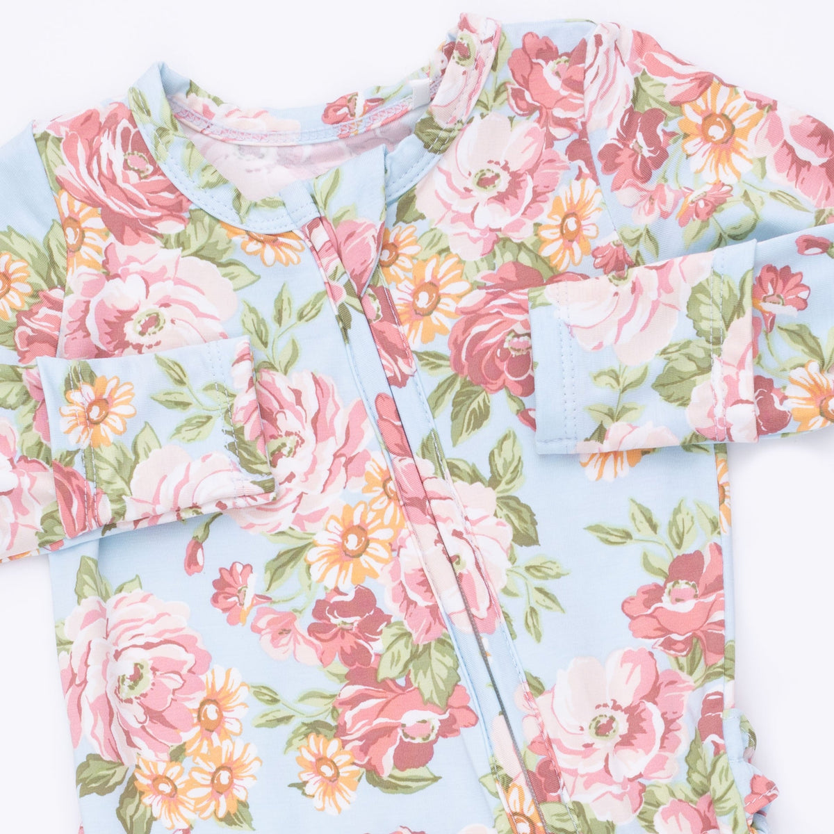 Viscose from Bamboo Footie - Angeline Floral by Angel Dear (view 4 of 4)