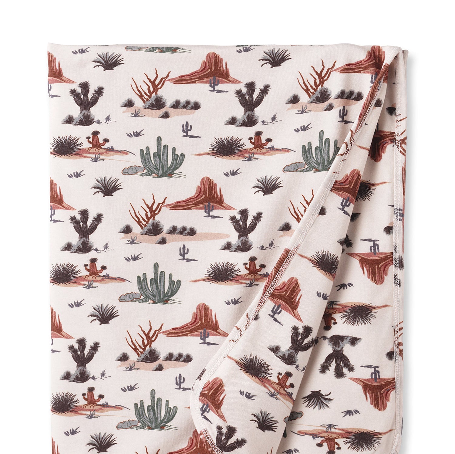 Cactus Trails Baby Stroller Blanket – Soft Bamboo Southwest by Tesa Babe at Everetts Place