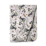 Bamboo Blend Stroller Blanket, Western Cowboy Rodeo by Tesa Babe