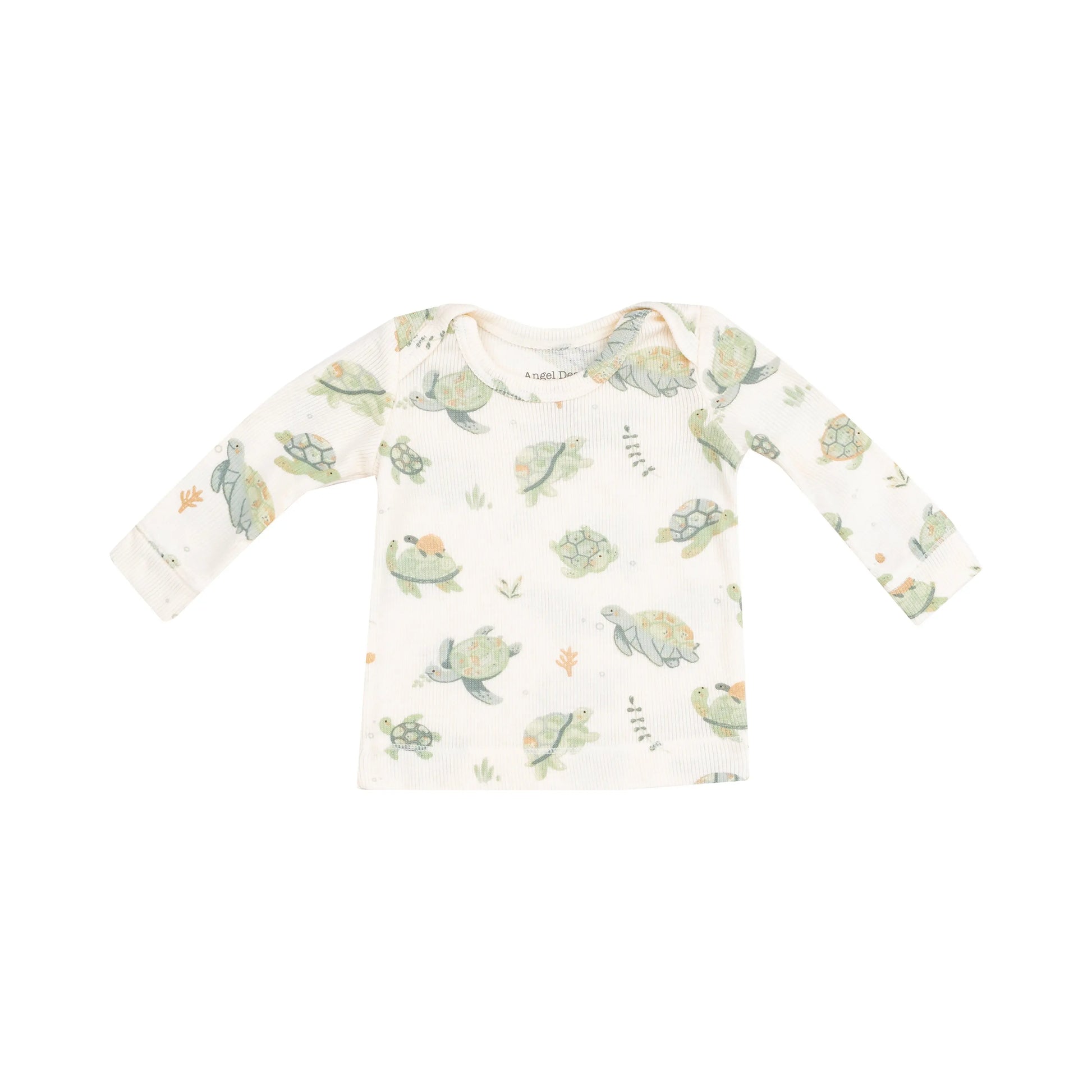 Lounge Wear Set Sea Turtles Ribbed Modal Comfy Cozy Pajamas.