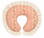 Ivory Eyelet Ruffle Original Nursing Pillow Cover by Little Mae & Co