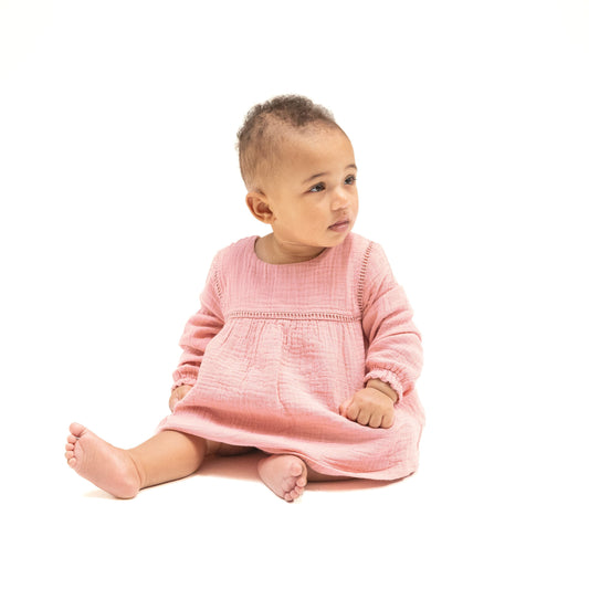 Angel Dear Baby Puffed Long Sleeve Bubble With Skirt