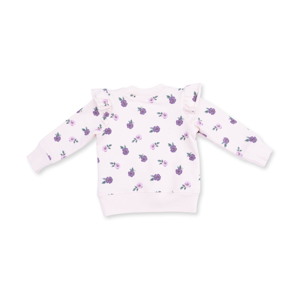 Violetta Floral - Ruffle Sweatshirt and Legging by Angel Dear
