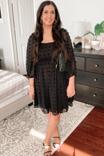 PinkBlush Elegant Chiffon Dress with Ruffle Sleeves for Stylish Women - Apparel & Accessories > Clothing > Dresses