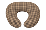 Cotton Nursing Pillow Cover - Gingham Ruffle by Little Mae & Co