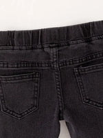 Rylee Faith Designs Black Tight Bell Bottoms Denim Jeans Pants - Apparel & Accessories > Clothing > Pants Jeans