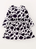 Rylee Faith Designs Versatile Fall Print Dress Set with Three Styles for Young Girls - Apparel & Accessories > Clothing > Dresses Dress