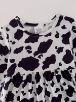 Rylee Faith Designs Versatile Fall Print Dress Set with Three Styles for Young Girls - Apparel & Accessories > Clothing > Dresses Dress