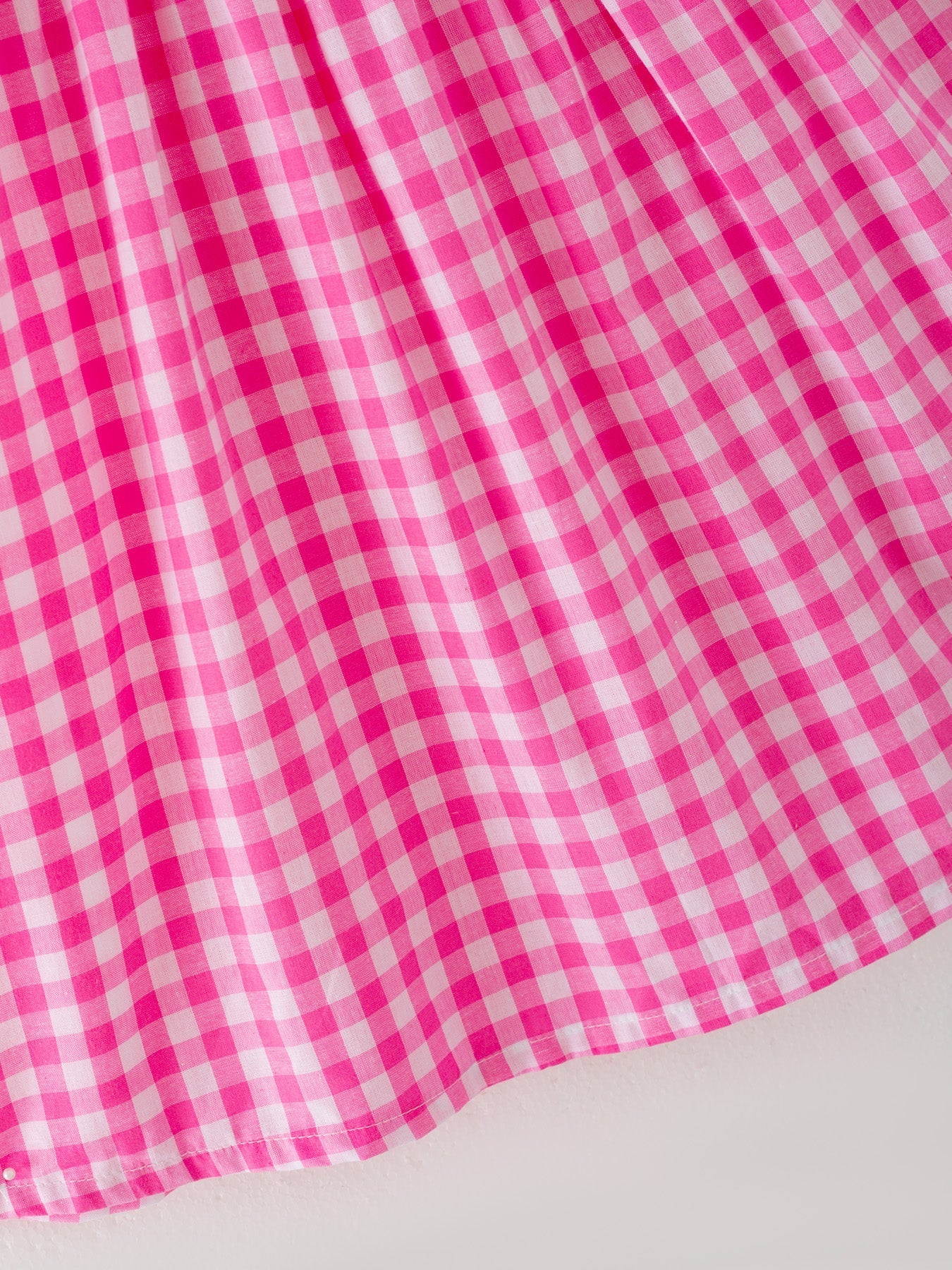 Halloween Pink Woven Smocking Embroidered Plaid Dress Rylee Faith Designs Everetts Place: Online Boutique