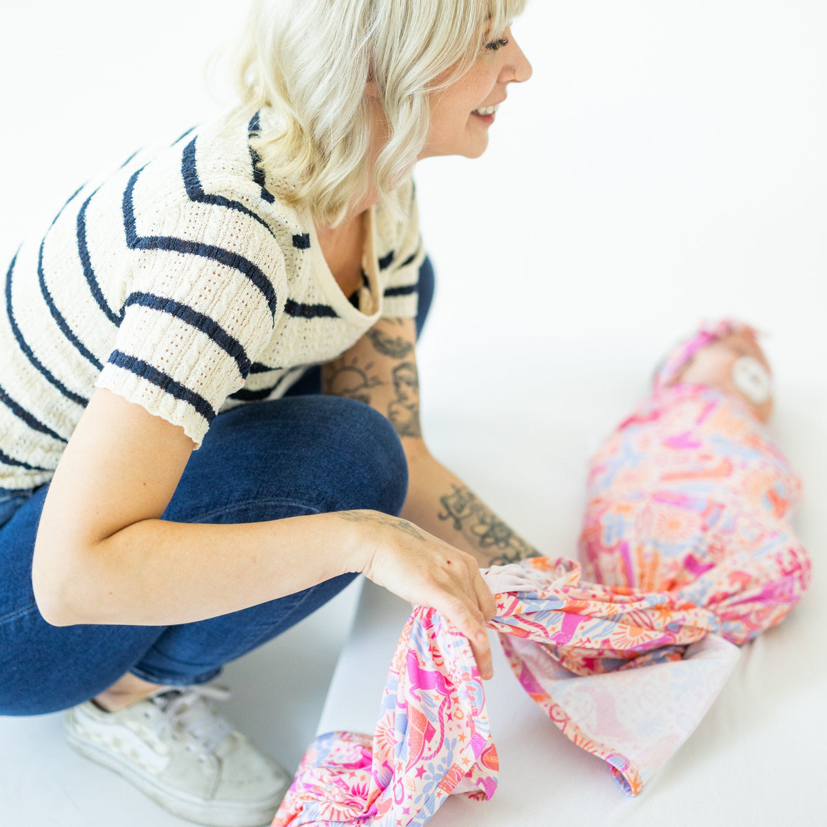 The Forever Swaddle Blanket | Saddle Up by Raising Mama at Everetts Place