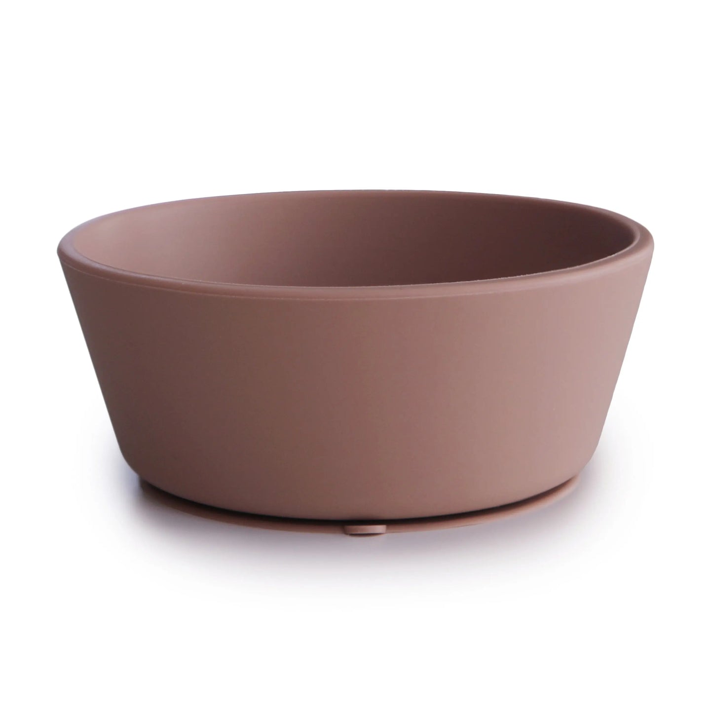 Silicone Suction Bowl for Kids Food Grade Heat Resistant Safe Feeding Mushie