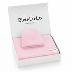 Bleu La La Luxe Collection 100 Percent Organic Cotton Luxury Knit Baby Blanket - Baby & Toddler > Baby Gift Sets