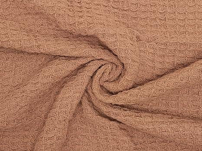 Crover 100% cotton waffle baby blanket for swaddling & stroller coverage